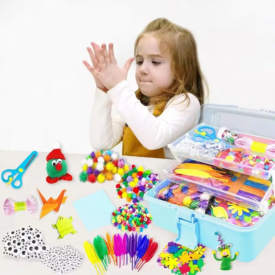 All in One DIY Craft Box Kit Arts and Crafts Supplies