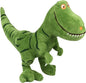 Dinosaur plush figure Tyrannosaurus, 40 cm, Green