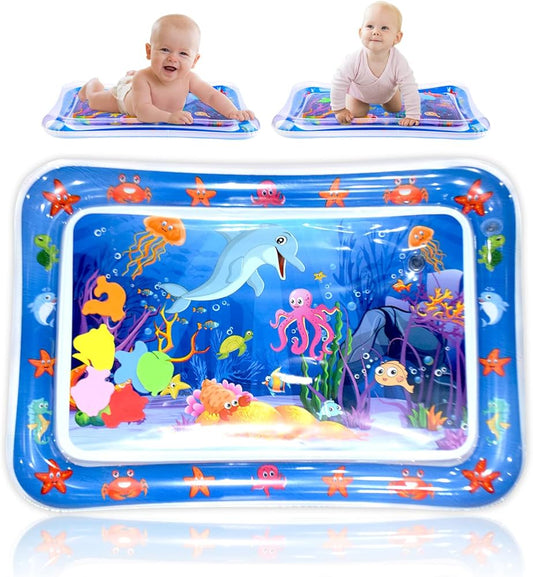 Baby Tummy Time Mat 70 x 50 cm for Baby from 3 6 9 Months