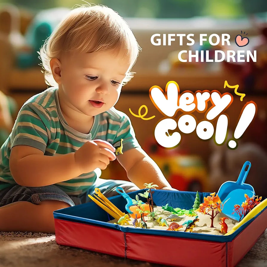 KiddosLand Dinosaurs Magic Play Sand box
