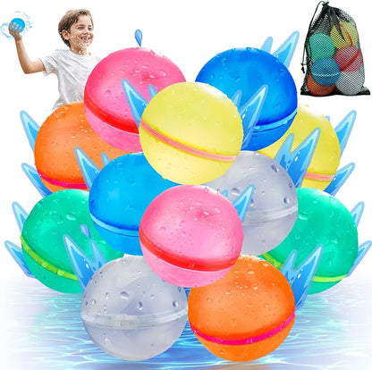 Magnetic Self-Sealing Reusable Water Balloons
