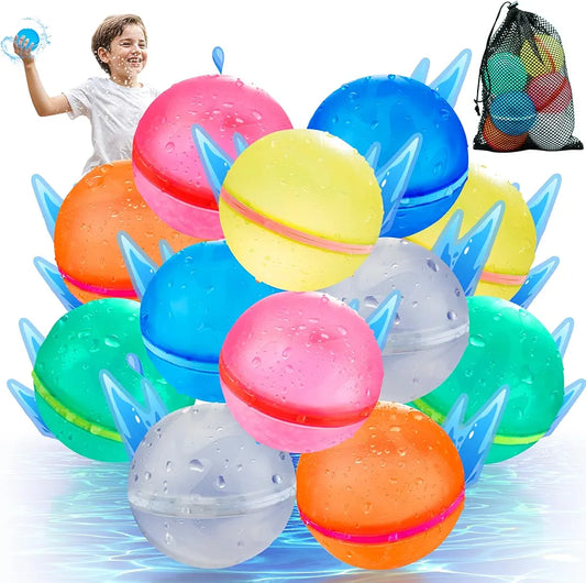 Magnetic Self-Sealing Reusable Water Balloons