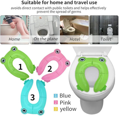 Foldable Potty Toilet Seat, Toilet Training Seats