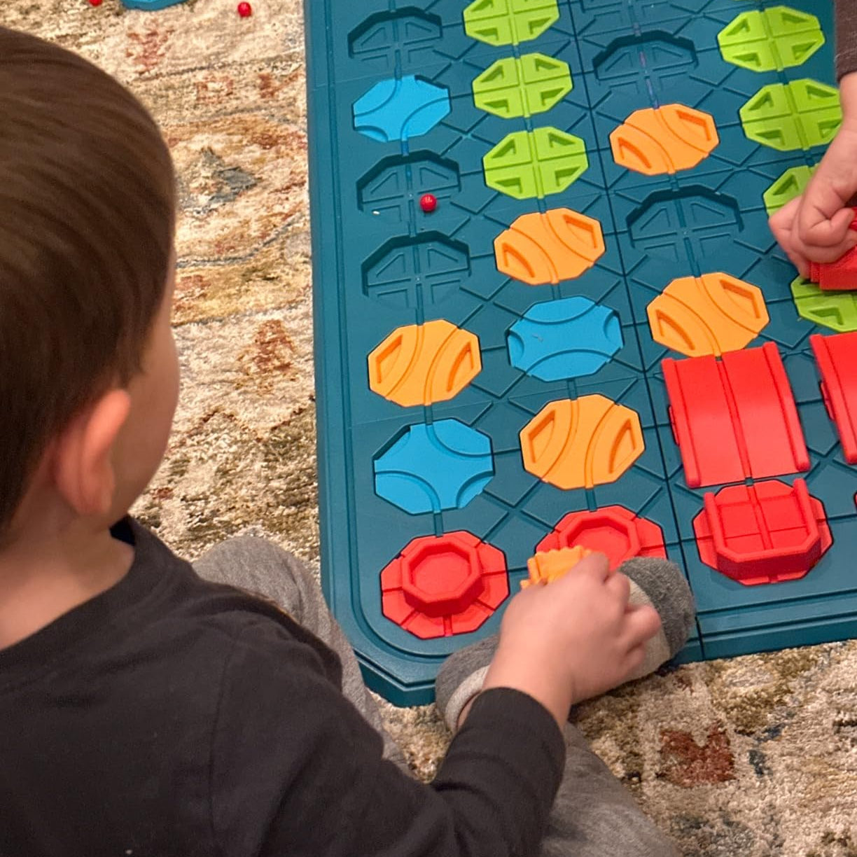 Montessori STEM Road Building Board Game  Educational Logic Puzzle for Kids