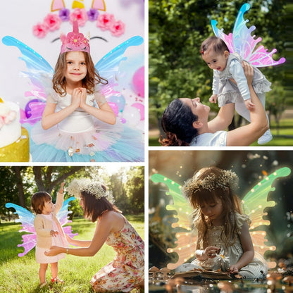 Fairy Glowing LED Butterfly Wings for Girls 🦋
