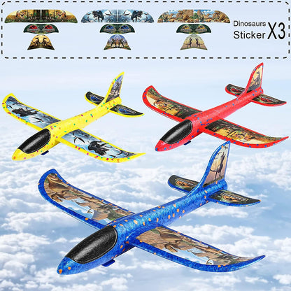 3 pack Plane Launcher, Outdoor interactive toy