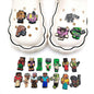 Minecraft Shoe Charms Set 10pcs (Random Designs)