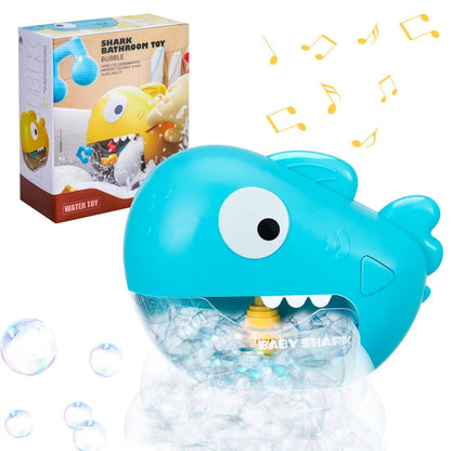 Baby Shark Bath Soap Bubble Machine with music (1000 Bubbles per min)