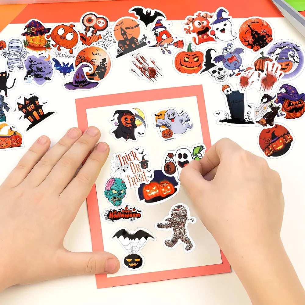 Halloween Stickers, 100 PCS