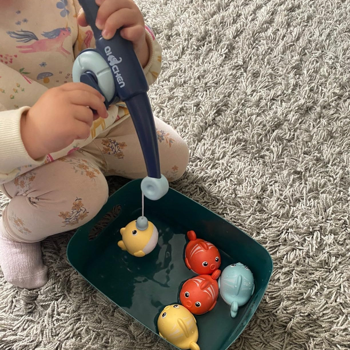 2-in-1 Magnetic Fishing Game for Kids