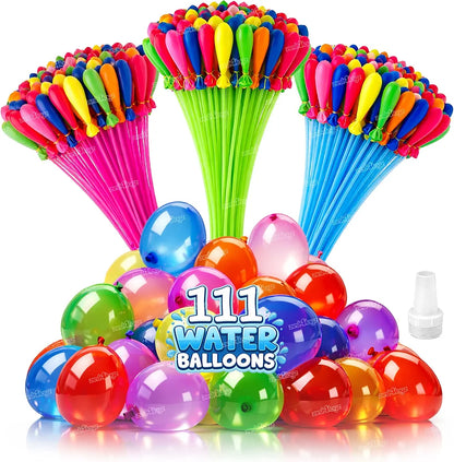 3 Packs of 111 Rapid Fill Water Balloons™ (333 Balloons Total)