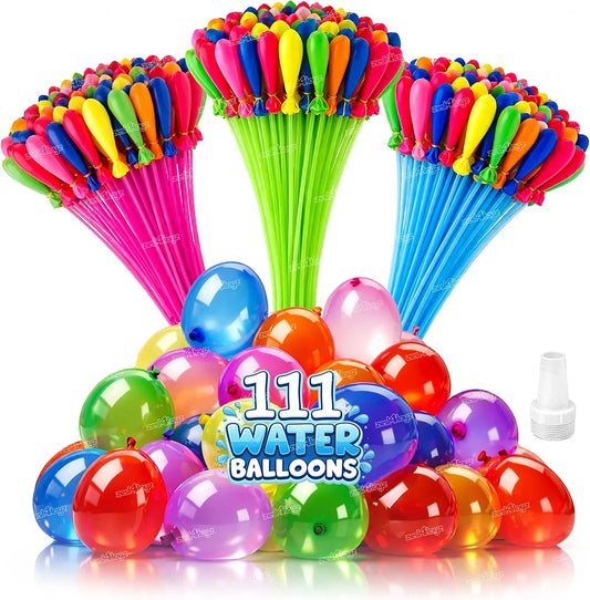 3 Packs of 111 Rapid Fill Water Balloons™ (333 Balloons Total)