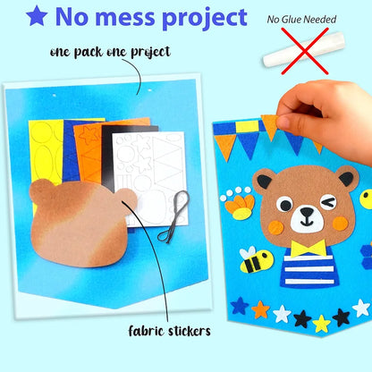 My First Felt Kit Animal Craft Kit For Kids And Toddlers