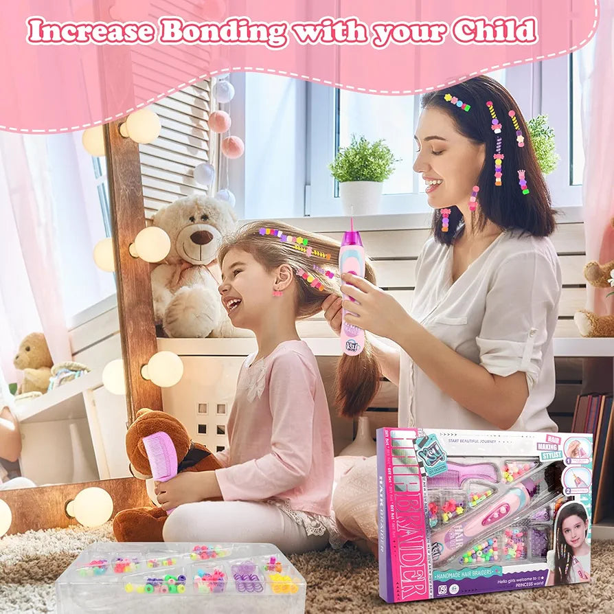 Jewellery Set for Hair with Braiding Machine