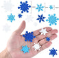 Self-Adhesive Snowflake Foam Stickers