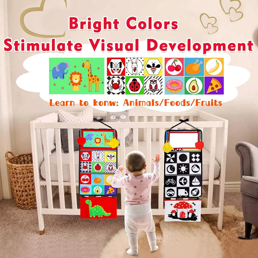 Baby Mirror Tummy Time Book