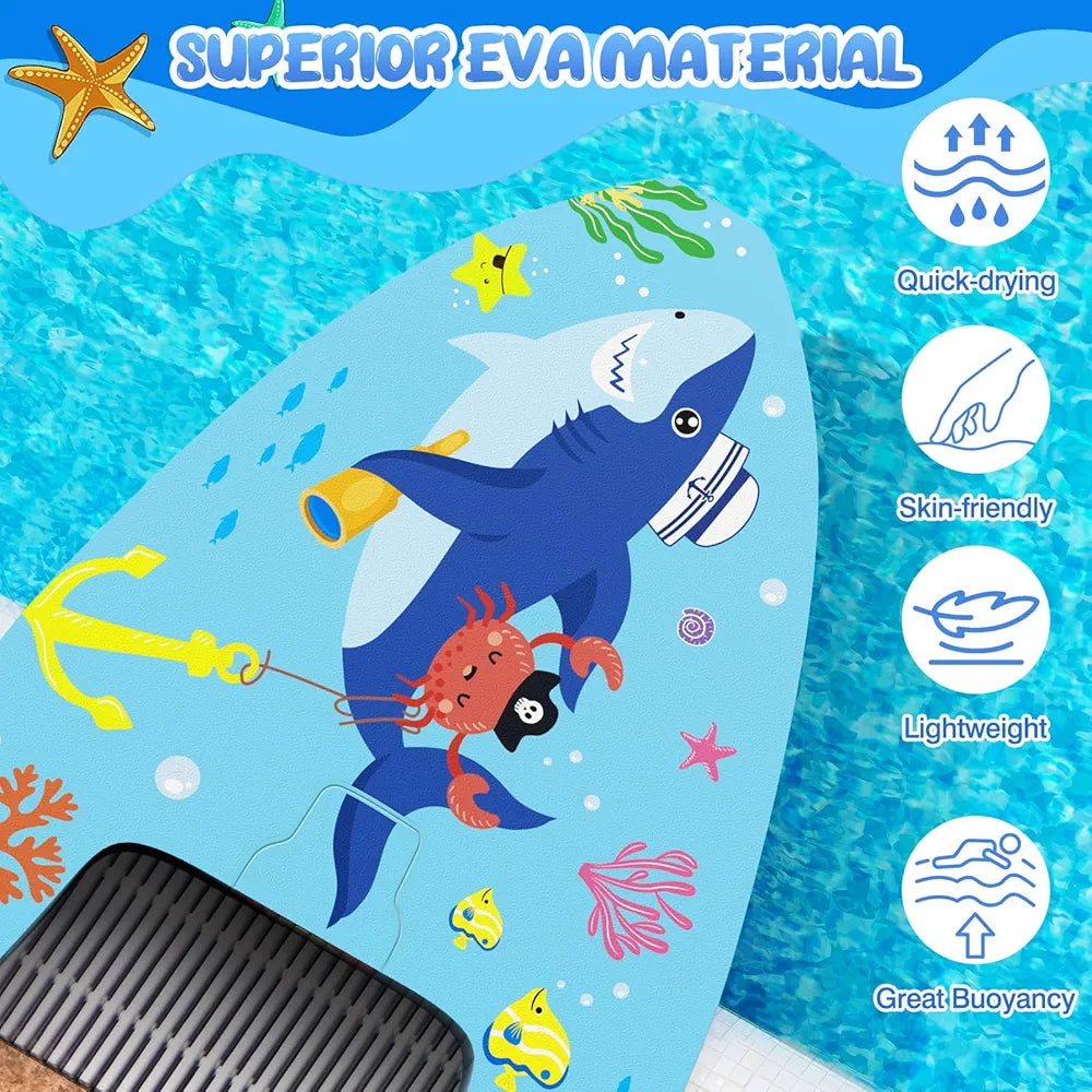 2 in 1 Swim Kickboard with Water Gun