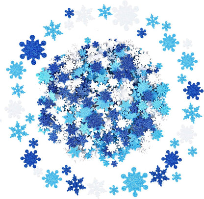 Self-Adhesive Snowflake Foam Stickers