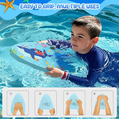 2 in 1 Swim Kickboard with Water Gun