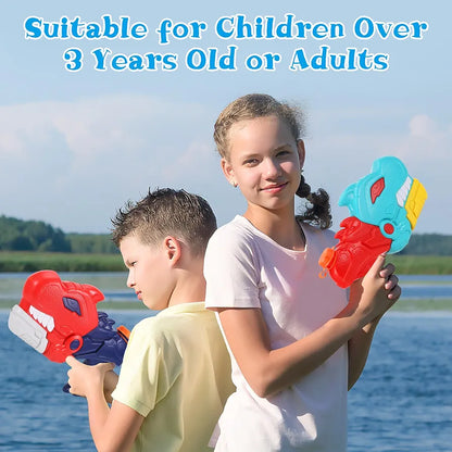 2-Pack Dino Blast Water Guns  (600ml)
