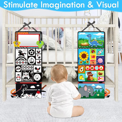 Baby Mirror Tummy Time Book
