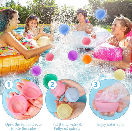 12 Pack Reusable Water balls