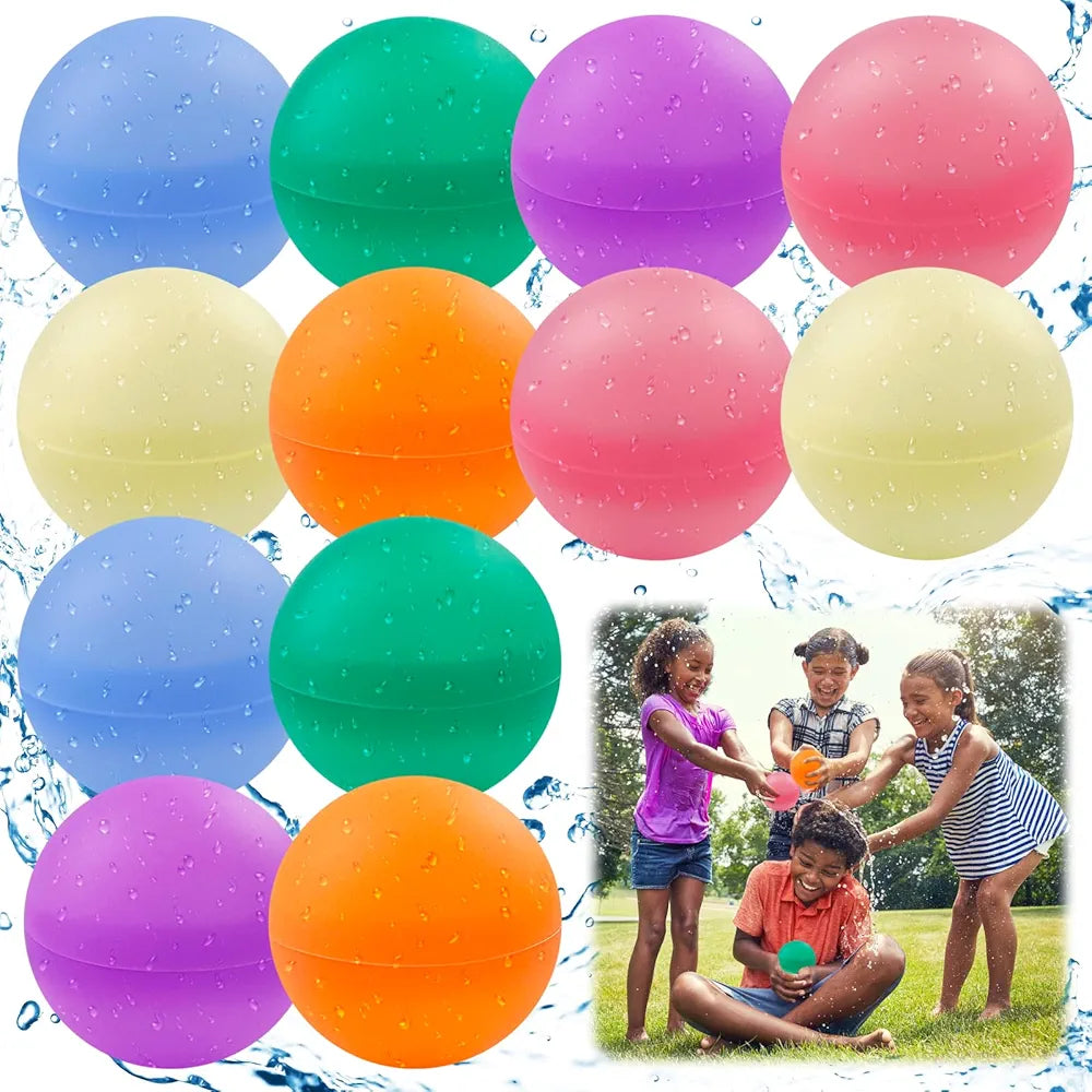 12 Pack Reusable Water balls
