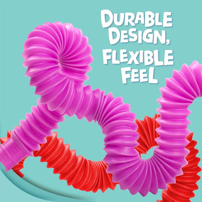 7 pack Colorful Pop Tubes • Sensory Fidget Tubes
