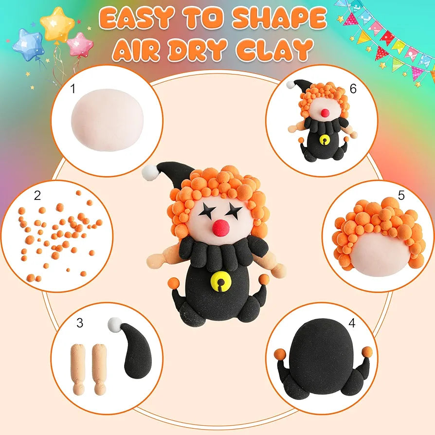 Clown Slime Play Kit (+149 pieces)
