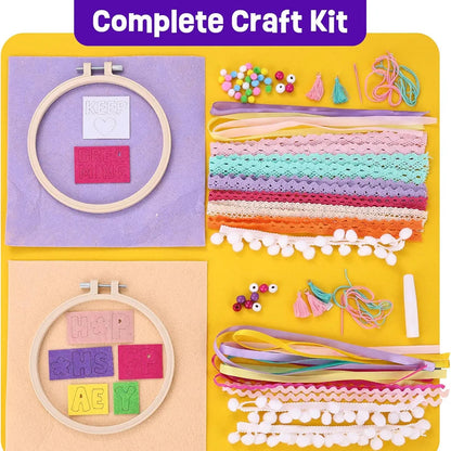 Dream Catcher Craft Kit™ Create 2 Beautiful Room Decorations (39+ Pieces)