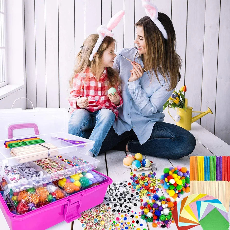 All in One DIY Craft Box Kit Arts and Crafts Supplies