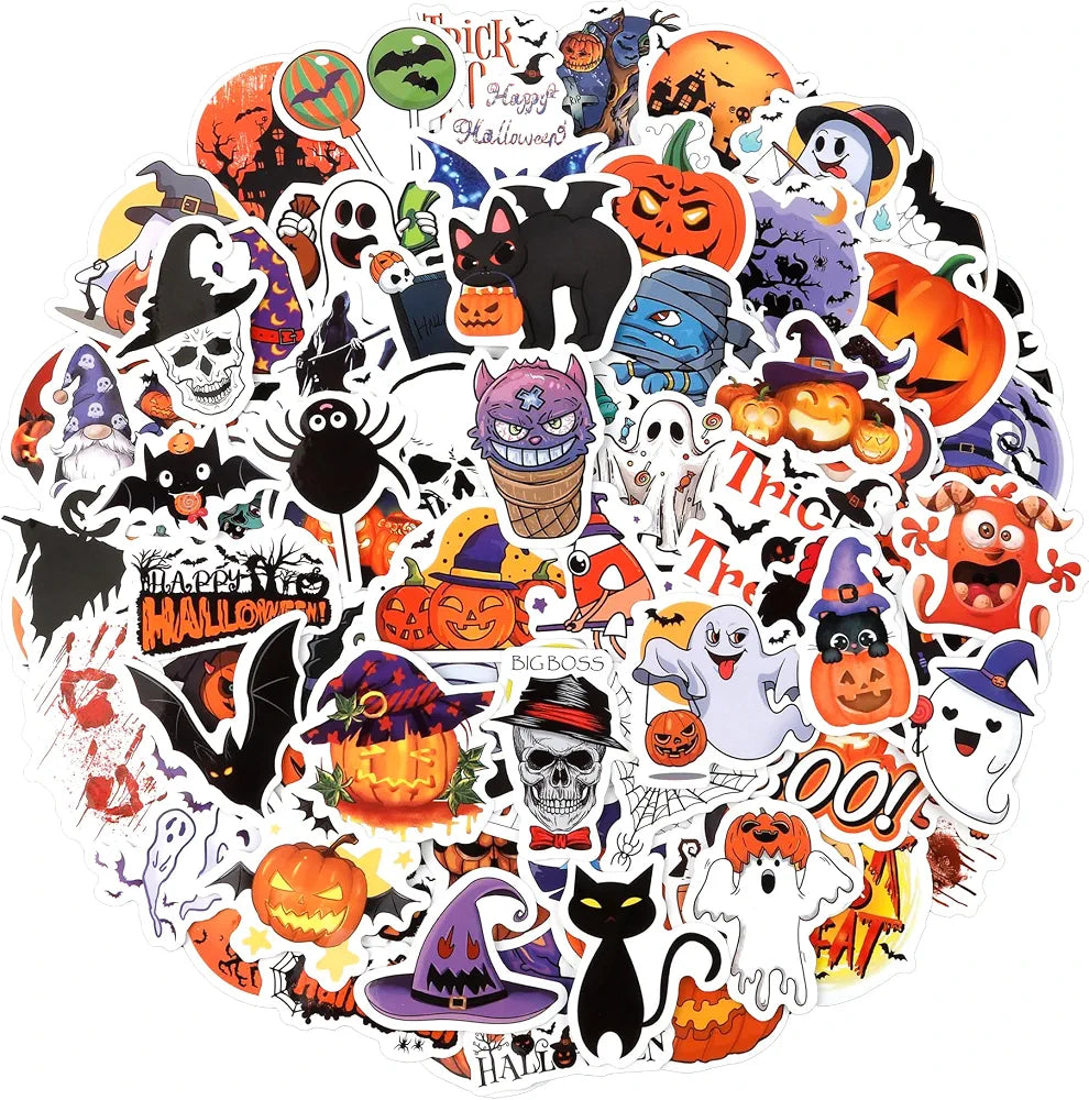 Halloween Stickers, 100 PCS