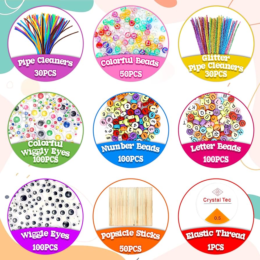 All in One DIY Craft Box Kit Arts and Crafts Supplies