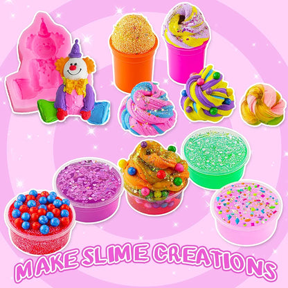Clown Slime Play Kit (+149 pieces)