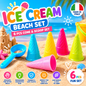 Kidsy Premium Ice Cream Beach Set – Made in Italy