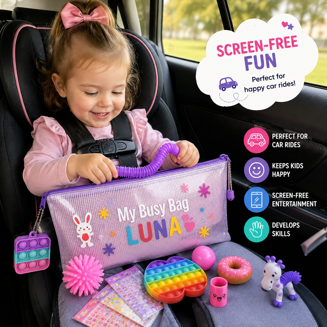 Kidsy Car Ride Busy Bag™