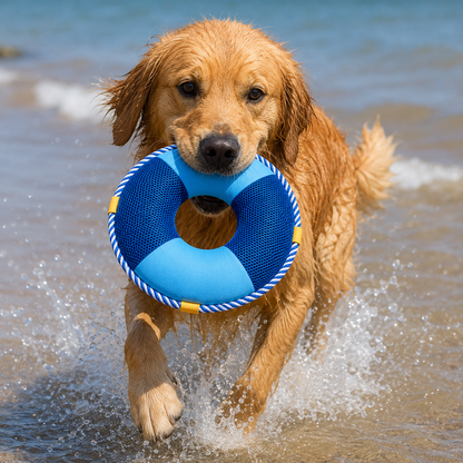 Floating Dog Ring Toy