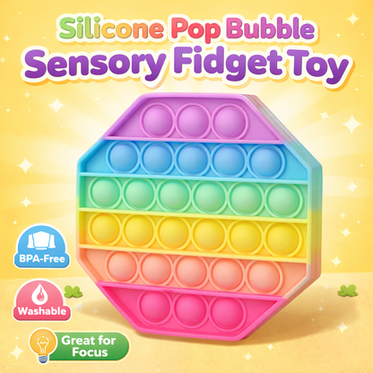 Silicone Pop Bubble Sensory Fidget Toy