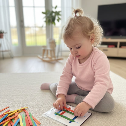 Color & Pattern Stick Pack – Fine Motor Skills