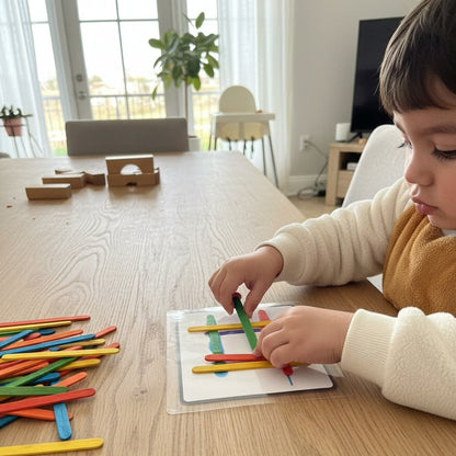 Color & Pattern Stick Pack – Fine Motor Skills