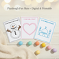 Playdough Fun Mats – Digital Theme Pack (Printable)
