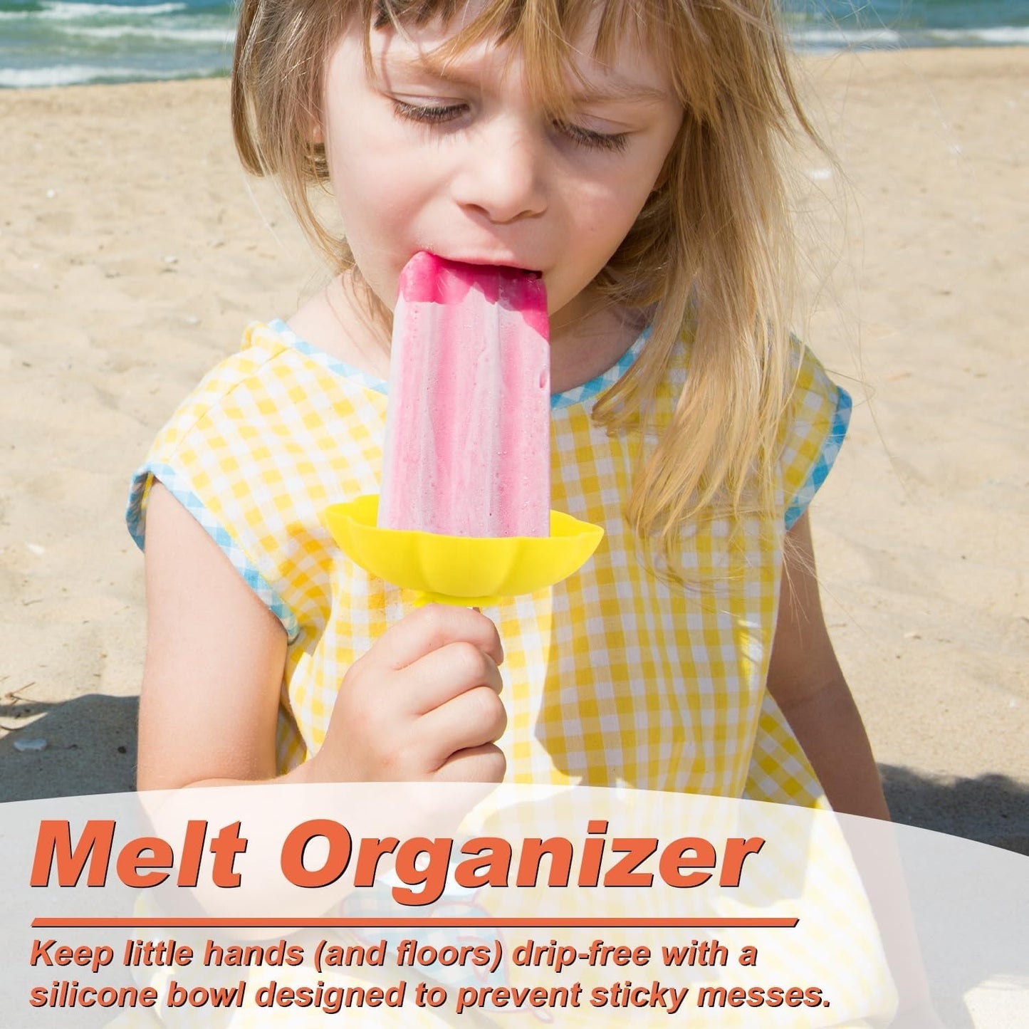 Ice Cream Silicone Popsicle Stick Holder