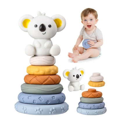Montessori Stacking Tower from 6 Months