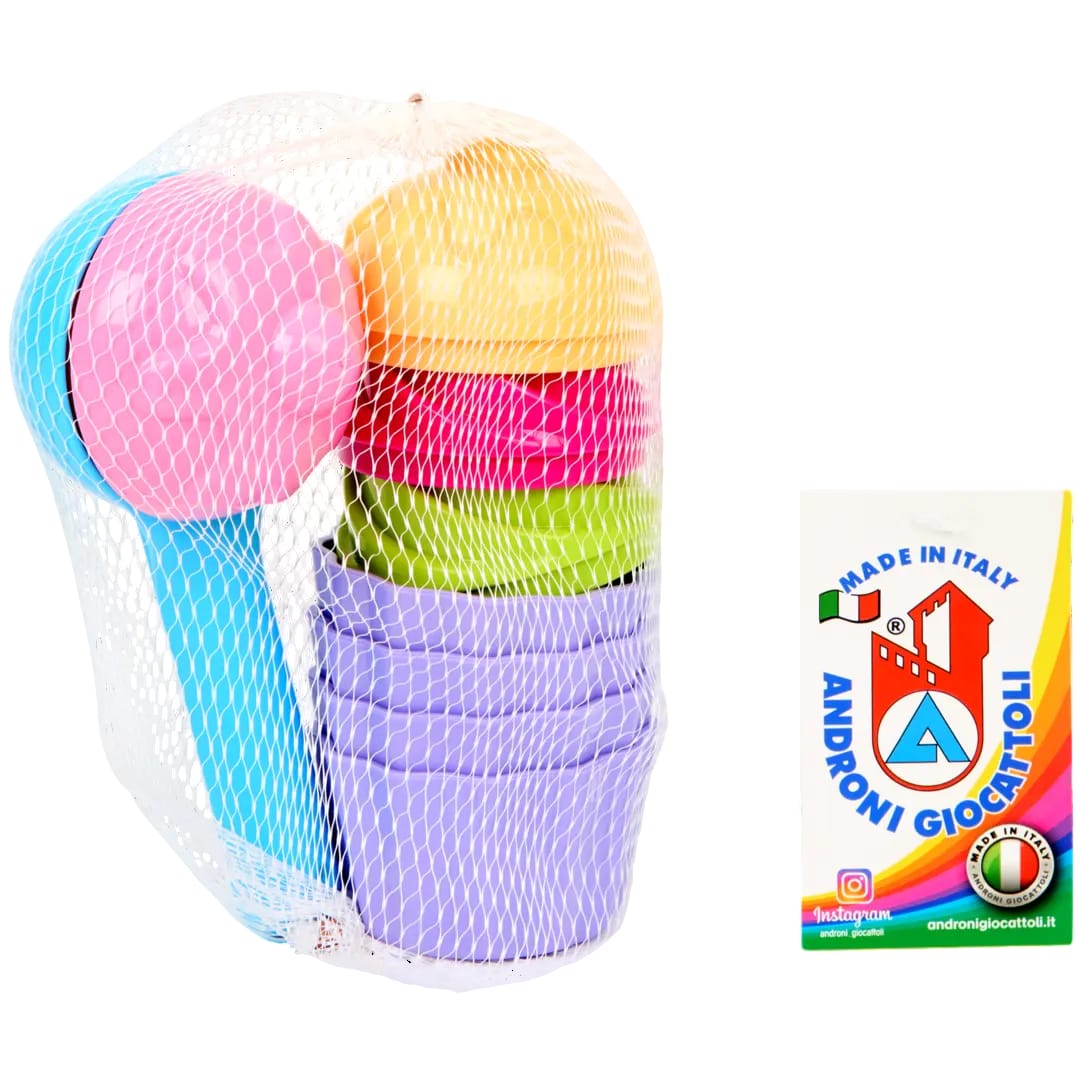 Premium Sand Cupcake & Ice Cream Maker Set | Made in Italy 🇮🇹