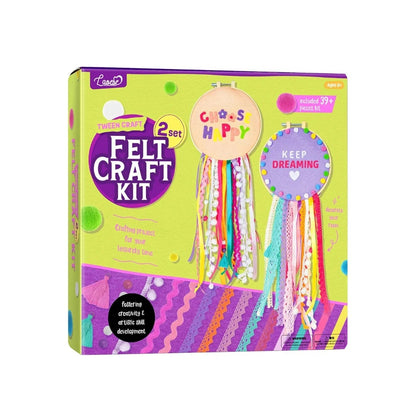 Dream Catcher Craft Kit™ Create 2 Beautiful Room Decorations (39+ Pieces)