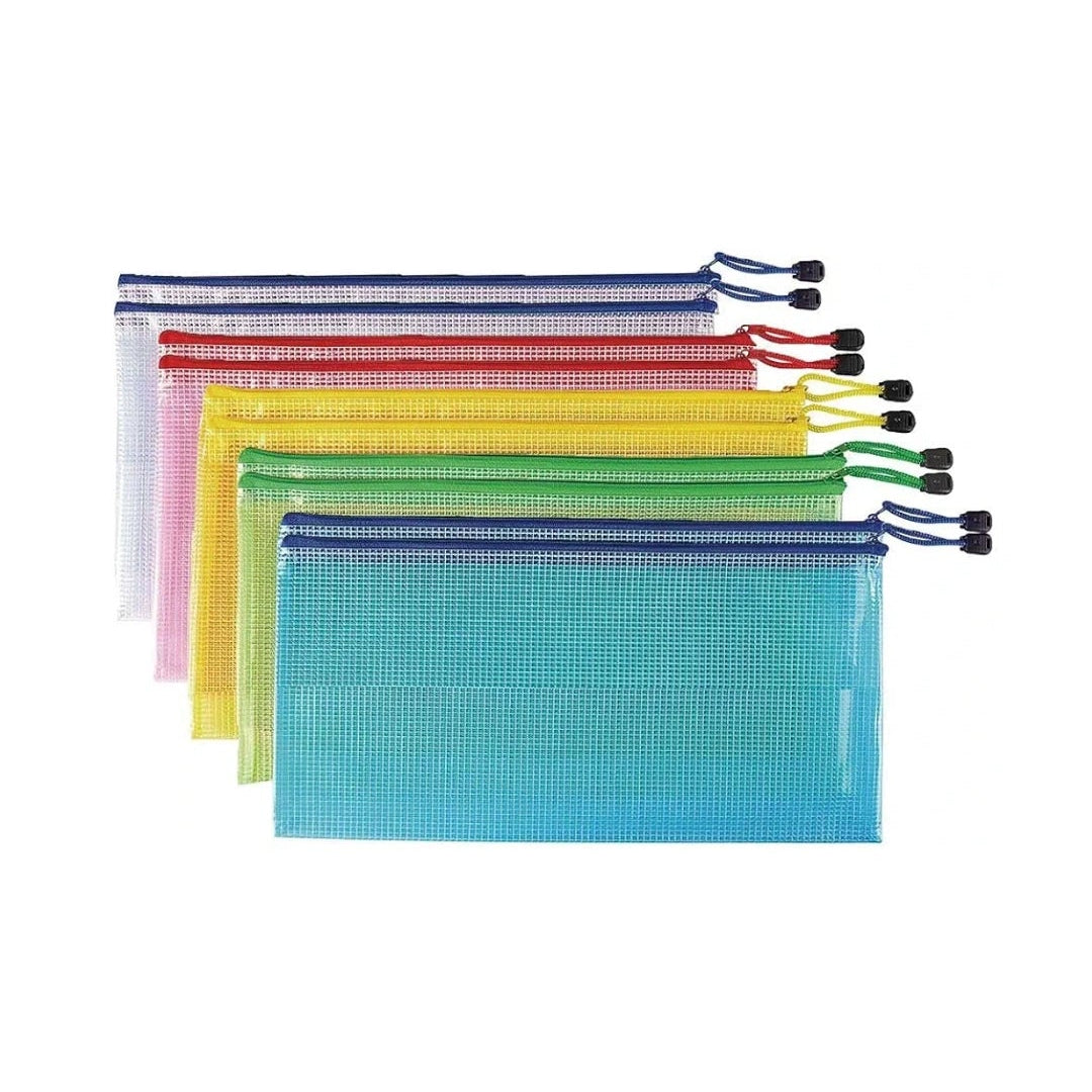 Kidsy Activity Organizer Pouch A6 Mesh Zipper Bag