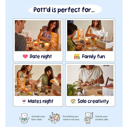 Deluxe Home Pottery Kit The ultimate home pottery experience