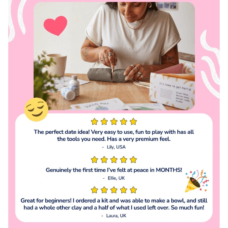 Deluxe Home Pottery Kit The ultimate home pottery experience