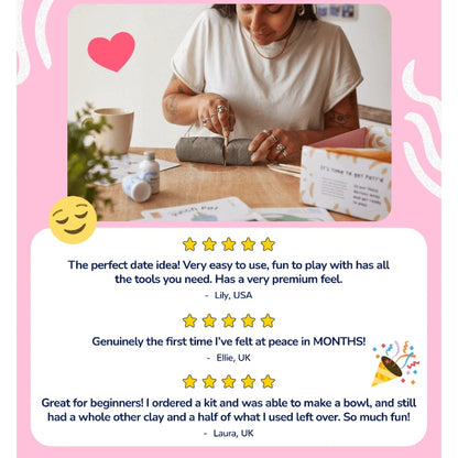 Deluxe Home Pottery Kit The ultimate home pottery experience