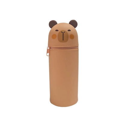 2 in 1 Silicone Capybara Pencil case and Pen Holder